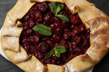 Kirazlı ve nane aromalı leziz bir galet.