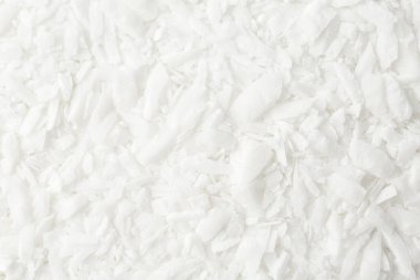 Beyaz soya gevreği arka plan olarak, yakın plan