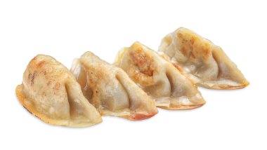 Lezzetli kızarmış gyoza hamur tatlısı.