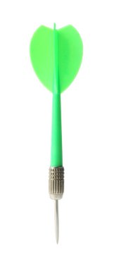 Havada izole edilmiş bir yeşil dart oku