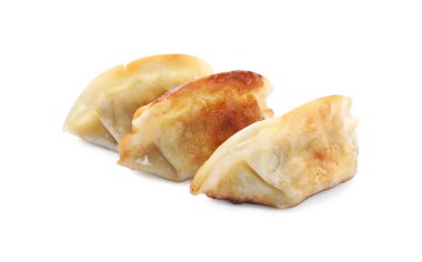 Lezzetli kızarmış gyoza hamur tatlısı.