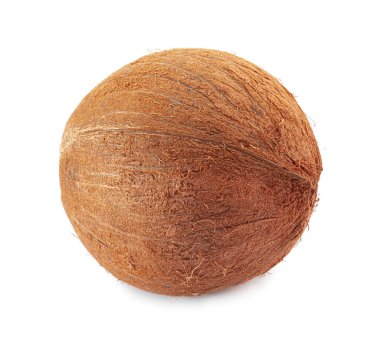 Beyaz kabuklu bir hindistan cevizi.