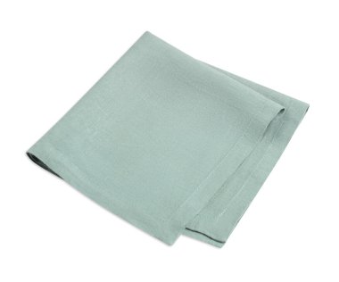 Beyaz üzerine izole edilmiş yeni bir renk peçetesi