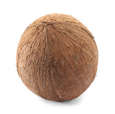 Beyaz kabuklu bir hindistan cevizi.