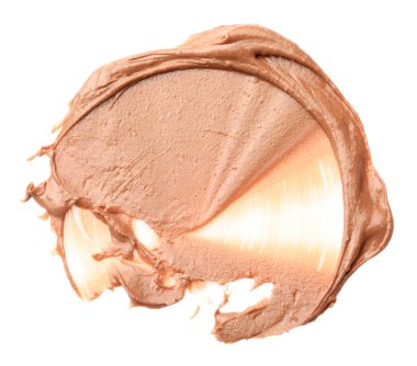 Beyaz manzaralı, lezzetli fındık ezmesi örneği.