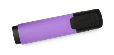 Üst görünümde izole edilmiş bir fosforlu kalem