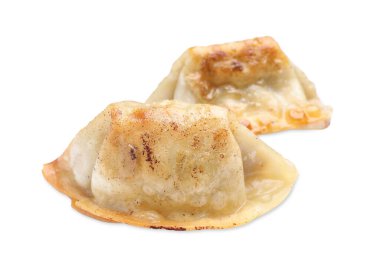 Lezzetli kızarmış gyoza hamur tatlısı.