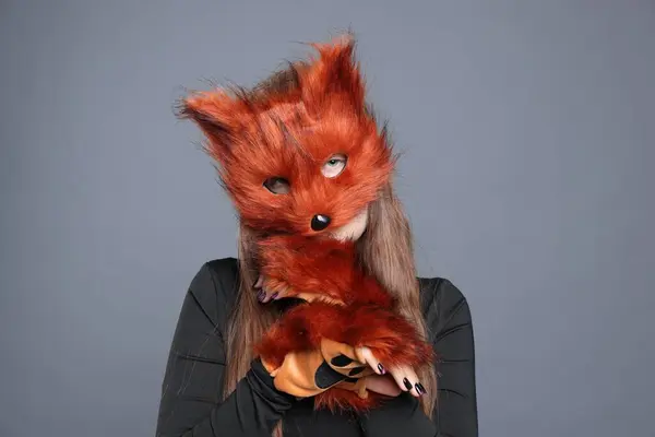 Therian mask work in progress handmade