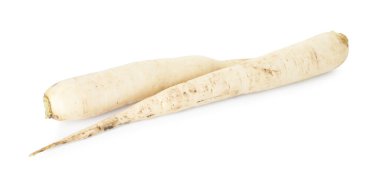 Taze şalgam beyazı izole etmiş. Sebze kökü