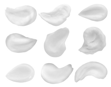 Vücut kremi, kolaj. Farklı renklerde örnekler