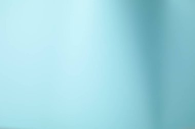 Açık mavi eğimli arkaplan. Tasarım için soyut renk arkaplanı