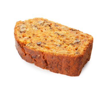 Beyaz fındıklı ev yapımı havuçlu kek.