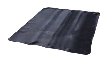 Beyaz üzerine izole edilmiş bir mendil. Şık aksesuar
