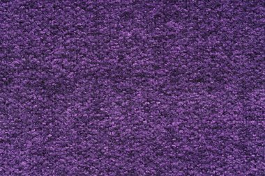 Arka plan olarak mor dokuma kumaşın dokusu, üst görünüm