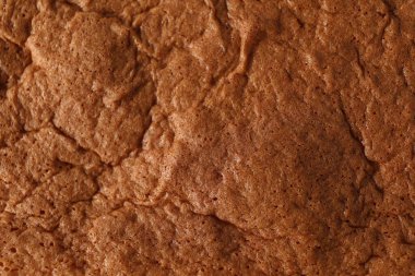 Arka plan olarak lezzetli Japon Castella sünger keki, üst görünüm