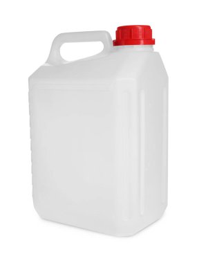 Beyaz zemin kapaklı bir plastik kutu.