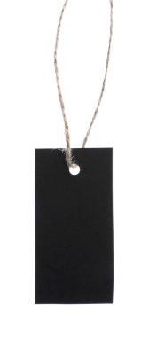 beyaz üzerine izole edilmiş dizgi ile boş etiket