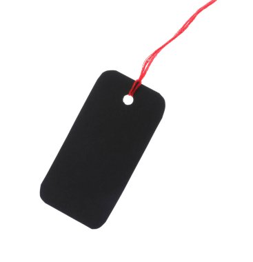 beyaz üzerine izole edilmiş dizgi ile boş etiket