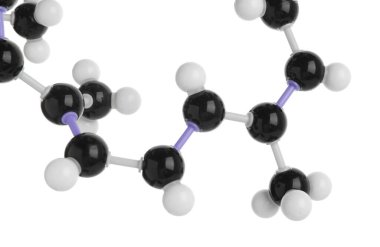 Retinol molekülü (A vitamini) beyaza izole edildi. Kimyasal model
