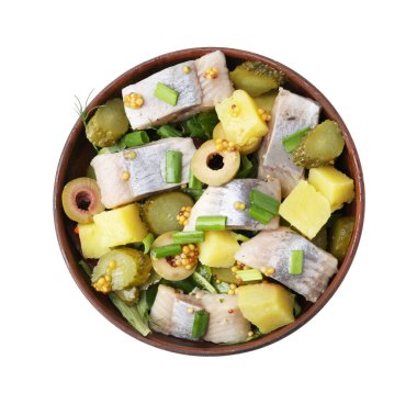 Ringa balığıyla nefis bir salata.