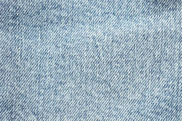 Açık mavi kot kumaşın dokusu arkaplan olarak, üst görünüm
