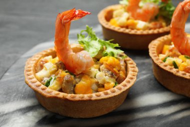 Nefis dolgulu turtalar, yakın plan.