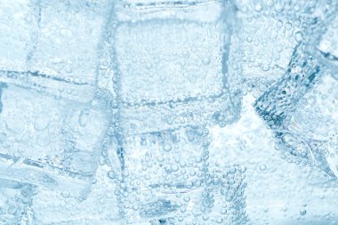 Buzlu gazoz suyunun yakın görüntüsü