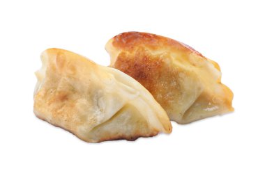 Lezzetli kızarmış gyoza hamur tatlısı.