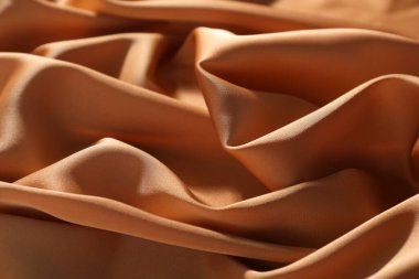 Arkaplan olarak güzel buruşmuş ipek kumaş, yakın plan