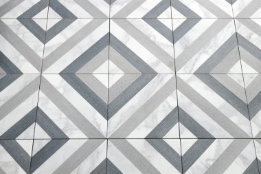 Arka plan olarak güzel desenli karoların dokusu, yakın plan