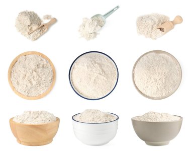 Beyaz pirinç unu, kolaj.