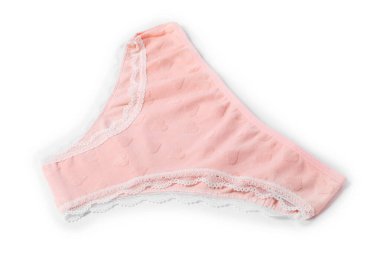 Güzel bir mercan külot beyaza izole edilmiş.