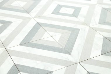 Arka plan olarak güzel desenli karoların dokusu, yakın plan