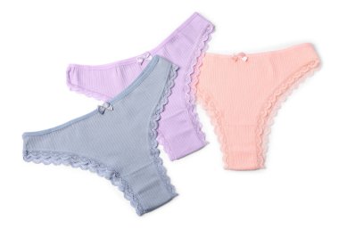 Güzel külotlar beyaz, üst manzara