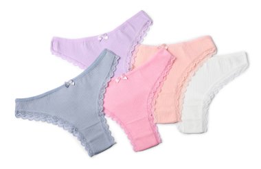 Güzel külotlar beyaz, üst manzara