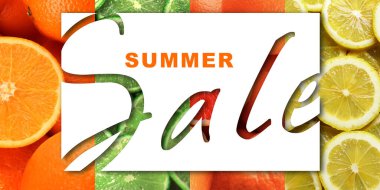 Yaz Satışı ve turunçgil meyveli sezonluk indirimli broşür