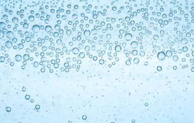 Arka planda köpüklü soda, yakın plan