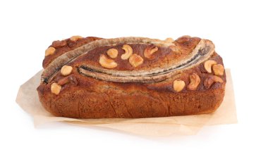 Lezzetli muzlu ekmek, fındıklı.