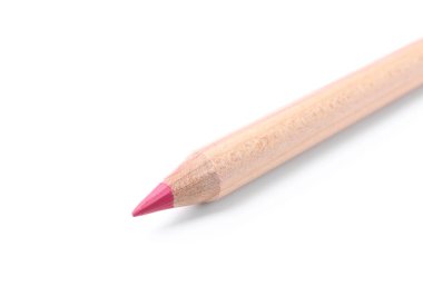 Güzel bir dudak kalemi beyaza izole edilmiş.