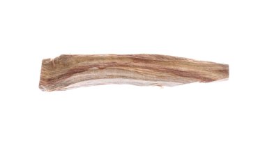 Beyaz arka planda bir palo santo