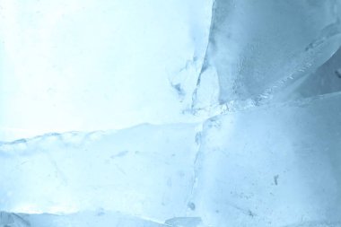 Texture of clear ice as background, closeup