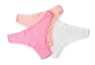 Güzel külotlar beyaz, üst manzara