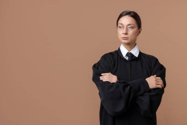 Açık kahverengi arkaplan, metin için boşluk