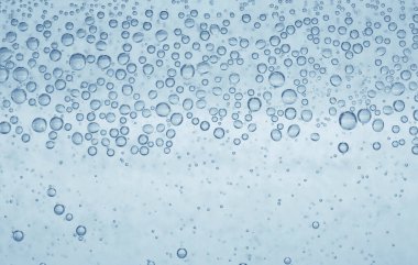 Arka planda köpüklü soda, yakın plan