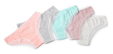 Güzel külotlar beyaz, üst manzara