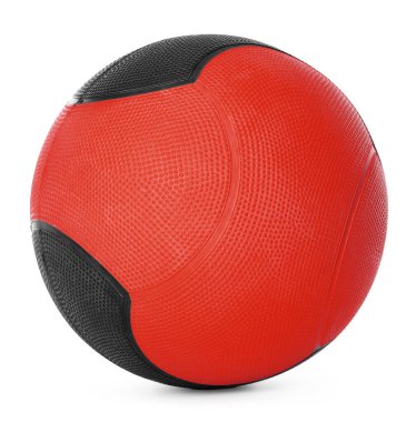 Beyaz arka planda parlak bir ilaç topu