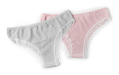 Güzel külotlar beyaz, üst manzara