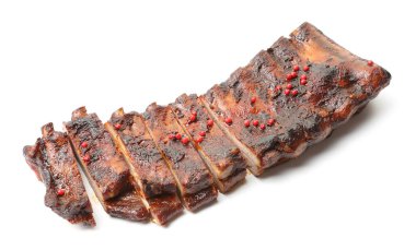 Lezzetli kızarmış domuz pirzolası.