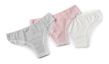 Güzel külotlar beyaz, üst manzara