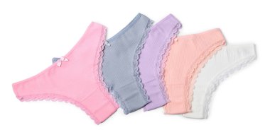 Güzel külotlar beyaz, üst manzara